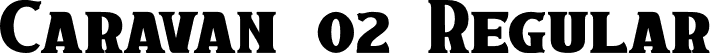 Caravan 02 Regular font - Caravan 02.otf