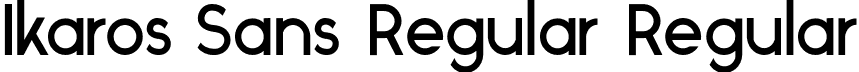 Ikaros Sans Regular Regular font - Ikaros-Regular.otf