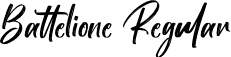 Battelione Regular font - Battelione.ttf