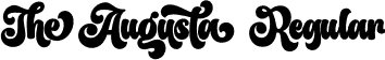 The Augusta Regular font - TheAugusta-rgXrL.otf