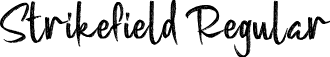 Strikefield Regular font - Strikefield.ttf