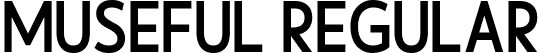 Museful Regular font - museful-regular.ttf
