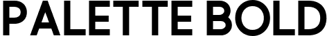 Palette Bold font - palette-bold.otf