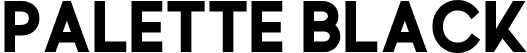 Palette Black font - palette-black.ttf