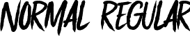 Normal Regular font - Blackmourn Regular.ttf