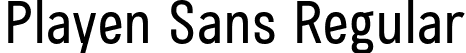 Playen Sans Regular font - PlayenSans-Regular.otf