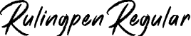 Rulingpen Regular font - Rulingpen.ttf