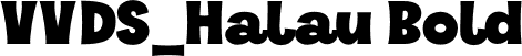 VVDS_Halau Bold font - Halau Bold.otf