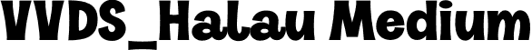 VVDS_Halau Medium font - Halau Medium.otf