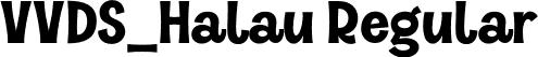 VVDS_Halau Regular font - Halau Regular.otf