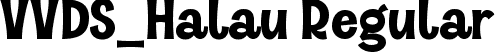 VVDS_Halau Regular font - Halau Regular.ttf