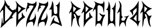 Dezzy Regular font - Dezzy.otf