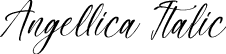 Angellica Italic font - Angellica Italic.otf