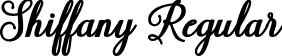 Shiffany Regular font - shiffany-script-dafont.ttf