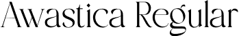 Awastica Regular font - Awastica.ttf