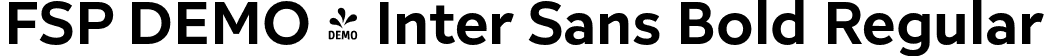 FSP DEMO - Inter Sans Bold Regular font - Fontspring-DEMO-intersans-bold.otf