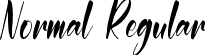 Normal Regular font - Lemonice Regular.ttf