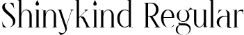 Shinykind Regular font - Shinykind.ttf