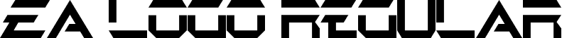 EA Logo Regular font - EA Logo.ttf