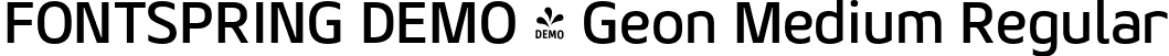 FONTSPRING DEMO - Geon Medium Regular font - Fontspring-DEMO-geon-medium.otf
