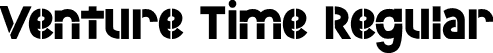 Venture Time Regular font - Venture Time Regular.otf