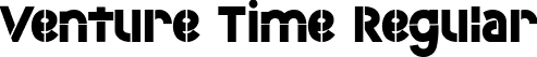 Venture Time Regular font - Venture Time Regular.ttf