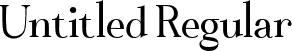 Untitled Regular font - UntitledRegular-Wy0v9.ttf