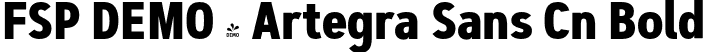 FSP DEMO - Artegra Sans Cn Bold font - Fontspring-DEMO-artegra_sans-condensed-700-bold.otf