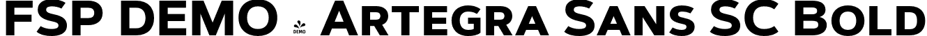 FSP DEMO - Artegra Sans SC Bold font - Fontspring-DEMO-artegra_sans-sc-700-bold.otf