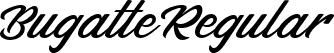 Bugatte Regular font - Bugatte.ttf