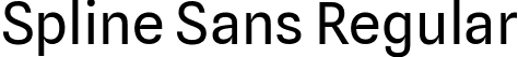 Spline Sans Regular font - SplineSans-Regular.ttf