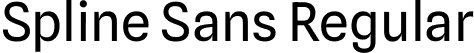 Spline Sans Regular font - SplineSans[wght].ttf