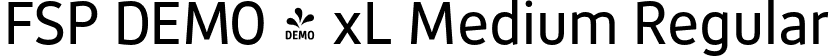 FSP DEMO - xL Medium Regular font - Fontspring-DEMO-saldaxl-medium.otf