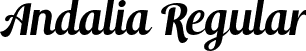 Andalia Regular font - Andalia.otf