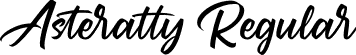 Asteratty Regular font - Asteratty.ttf