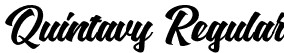 Quintavy Regular font - Quintavy.otf