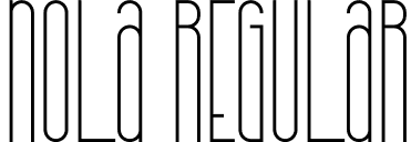 Nola Regular font - Nola.otf