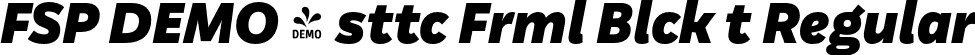 FSP DEMO - sttc Frml Blck t Regular font - Fontspring-DEMO-aesteticoformal-blackit.otf