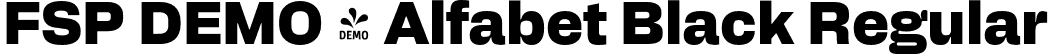 FSP DEMO - Alfabet Black Regular font - Fontspring-DEMO-alfabet-black.otf
