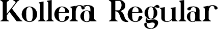 Kollera Regular font - Kollera.otf