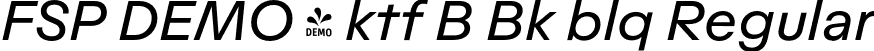 FSP DEMO - ktf B Bk blq Regular font - Fontspring-DEMO-aktifob-bookoblique.otf