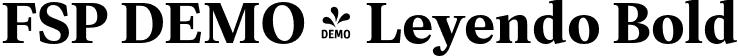 FSP DEMO - Leyendo Bold font - Fontspring-DEMO-leyendo-bold.otf