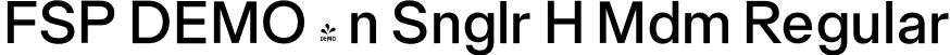 FSP DEMO - n Snglr H Mdm Regular font - Fontspring-DEMO-neuesingular-h-medium.otf