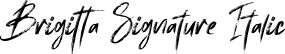 Brigitta Signature Italic font - BrigittaSignature-Italic.otf