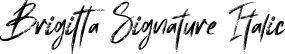 Brigitta Signature Italic font - BrigittaSignature-Italic.ttf