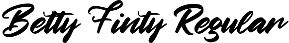 Betty Finty Regular font - Betty Finty.otf