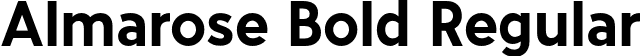 Almarose Bold Regular font - Almarose-Bold.otf