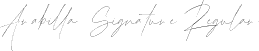 Arabilla Signature Regular font - ArabillaSignature-Regular.ttf