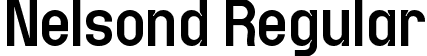 Nelsond Regular font - Nelsond.ttf