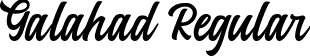 Galahad Regular font - Galahad-JRBnM.ttf